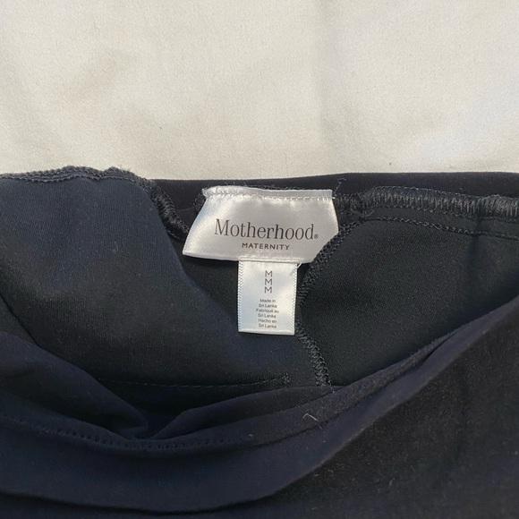 Motherhood maternity black dress pants size M - Picture 2 of 5